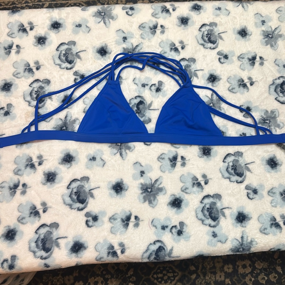 Victoria’s Secret royal blue xs cross back bikini to